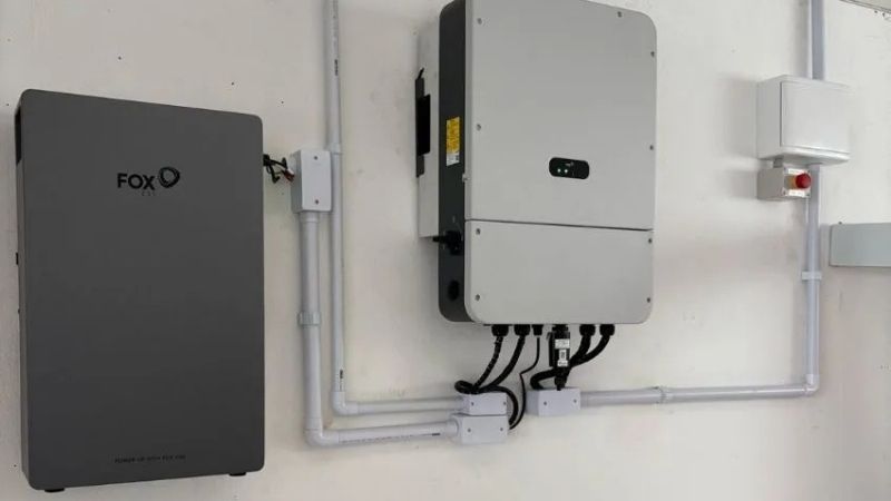 Sistema solar con batería en Bolivia — Foton Bolivia