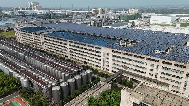 Instalación solar industrial en Santa Cruz, Bolivia